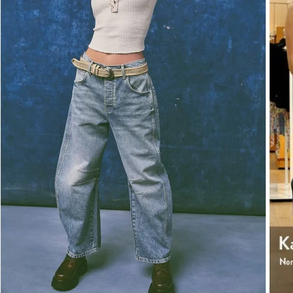 WE THE FREE barrel jeans - Picture 6 of 9